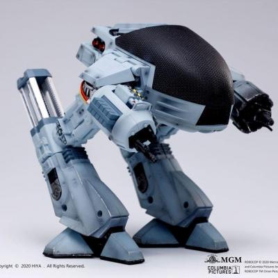 HIYA - Robocop figurine sonore Exquisite Mini 1/18 Battle Damaged ED209 15 cm