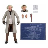 Retour vers le futur figurine ultimate doc brown 18 cm nec back to the futur