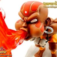 Street fighter figurine led son dhalsim the new challenger 3 