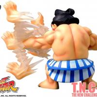 Street fighter figurine led son e honda the new challenger 3 