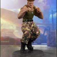 Street fighter statue resine guile 14 mixed media retail version 2 