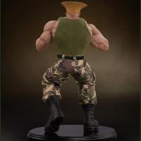 Street fighter statue resine guile 14 mixed media retail version 7 