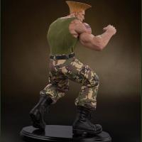 Street fighter statue resine guile 14 mixed media retail version 8 