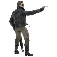 Terminator figurine ultimate police station assault t 800 motorcycle jacket 18 cm neca 2 