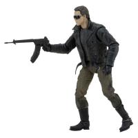 Terminator figurine ultimate police station assault t 800 motorcycle jacket 18 cm neca 3 