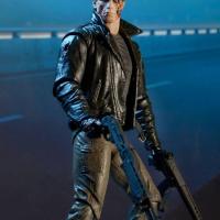 Terminator figurine ultimate police station assault t 800 motorcycle jacket 18 cm neca 5 