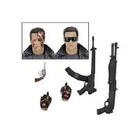 Terminator figurine ultimate police station assault t 800 motorcycle jacket 18 cm neca 8 1